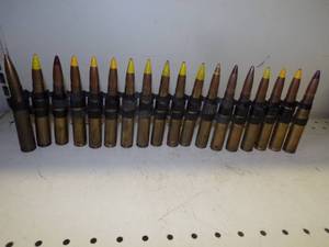 lot 4 image: 18 Banded 50 Cal Ammunition