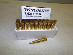 lot 16 image: 20 - 7.62 x 51mm Ammunition