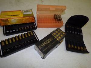 lot 42 image: 44 MAG Ammunition with Case and 308 Brass
