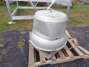 lot 44 image: Mushroom Fan Either Wall or Roof Mount 12 hp motor