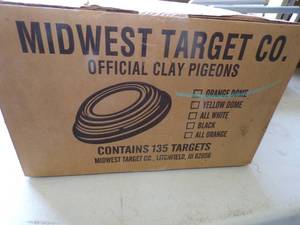 lot 77 image: Sealed Box of Clay Pigeons