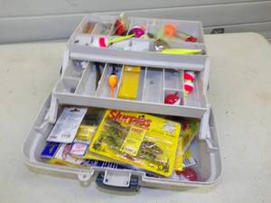 lot 178 image: Tackle Box with Tackle