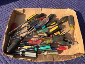 lot 58 image: Variety Screwdrivers Flat-Philips