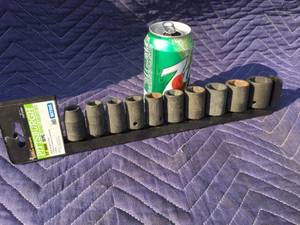 lot 62 image: Pittsburgh 12dr 10pc. Impact Socket Set-Metric