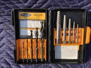 lot 64 image: Warrior 12pc Screw Extractor Set