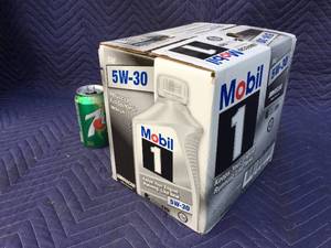 lot 66 image: Mobil 1 5W-30 Full Synthetic Unopened Case