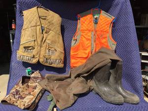 lot 95 image: Red Ball Waders - Hunting Vests - Dog Vest
