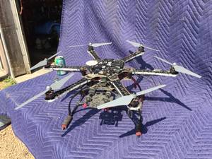 lot 3 image: DJi F500 Hexacopter Drone