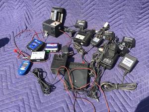 lot 11 image: Misc RC Chargers Ect.
