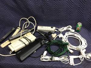 lot 104 image: Group Paper Shredders - Power Cords - Power Strips