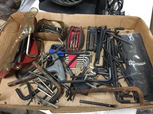 lot 135 image: Many Hex Key - Allen Wrenches