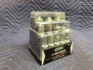 lot 149 image: Tool Shop 12pc Router Bit Set
