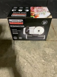 Continental Professional Series Stainless Steel Meat Slicer. See Pictures