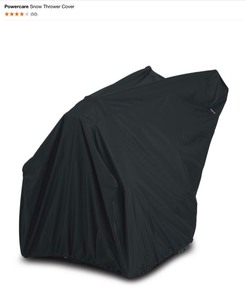Powercare Snow Thrower Covers. See Pictures