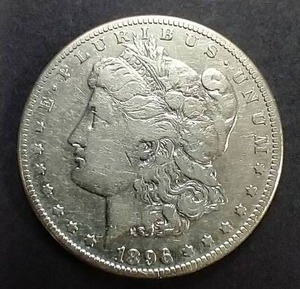 lot 14 image: 1896-S Morgan Dollar