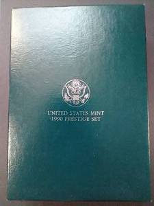 lot 26 image: 1990 U.S. Prestige Set