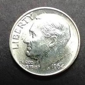 lot 49 image: 1964 Silver Roosevelt Dime