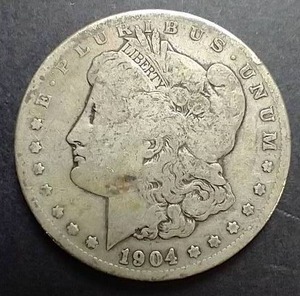 lot 55 image: 1904-S Morgan Dollar
