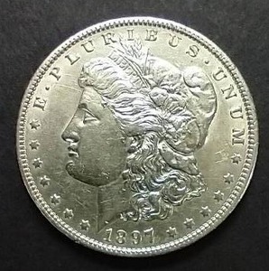 lot 62 image: 1897-O Morgan Dollar