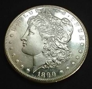 lot 52 image: 1890-S Morgan Dollar