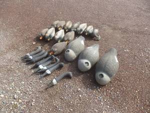 lot 3 image: Duck & Goose Decoys