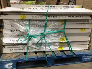 lot 27 image: Pallet with Assorted Cap A Thread Staircase system various models see pictures