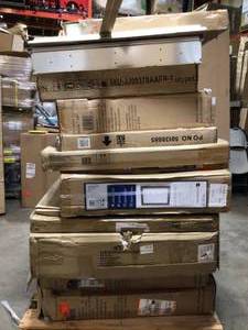 lot 31 image: Lot of assorted Vanity Cabinets and Mirrors see pictures