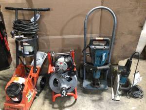 lot 39 image: Lot of Mixed and Assorted Power Tools For Parts  Customer Returns See Pictures