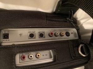 lot 2 image: Portable DVD player