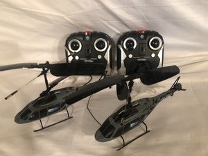 lot 101 image: Megatech Sky trooper remote controlled helicopters
