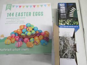 144 Easter Eggs, Mini white Lights,...