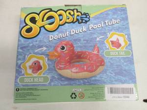 Sloosh Donut Duck Pool Tube open bo...