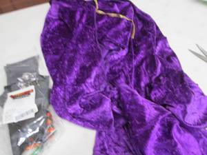 Purple Halloween Cape Adult, Witch ...