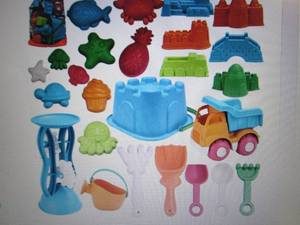 Sloosh - Beach Toys with Mesh Bag, ...