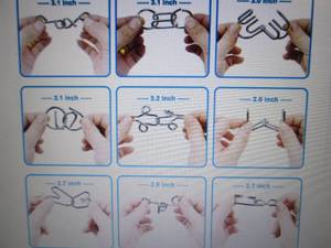 18 Packs Metal Brain Teaser Puzzle ...