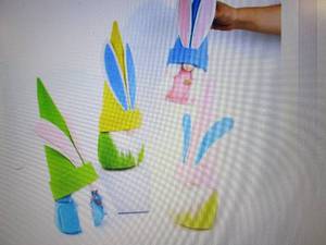 Easter Gnome Solid Color, 4 pcs ope...