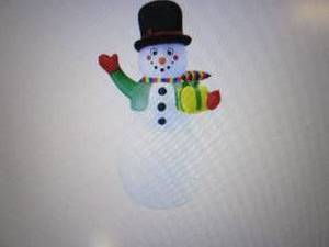 Joiedomi 7 ft Christmas Snowman wit...