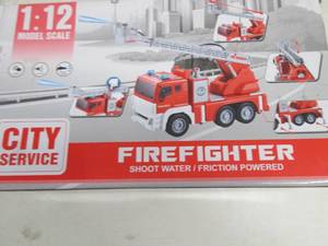 Firetruck 112 Model Size open box...