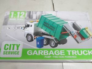 Garbage Truck 112 Model Size open ...