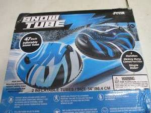 Snow Tubes 2- 34 inch Inflatable op...