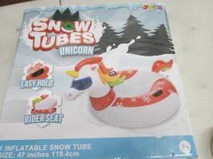 Joyin 47 inch Unicorn Snow Tube ope...