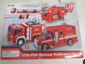 Joyin City Fire Rescue Vehicles ope...