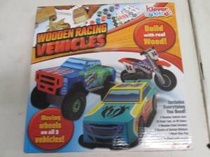 Klever Kits Wooden Racing Vehicles...