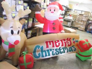 Joiedomi Merry Christmas Sign Infla...