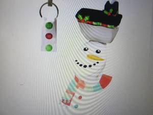 Joyin 5 Pieces Christmas Snowman Th...