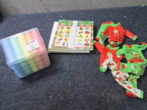 Chalk, Christmas Bingo Set, Doll PJ...