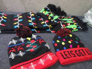 Light Up Christmas Scarf & Stocking...