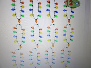 Joyin Light Up Bulb Necklaces, 12 P...