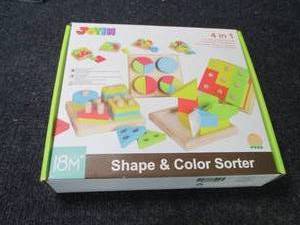 Joyin 4-in-1 Wooden Educational Sha...