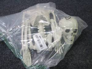 Medium Hanging Skeleton open pkg...